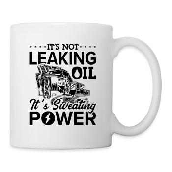Conducteur de pelle Chantier de construction de pelle Pelles Idée cadeau - Mug blanc - blanc - Droite