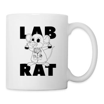 Laboratory Technician Lab Rat Science Gift Idea - Mug - white - Right