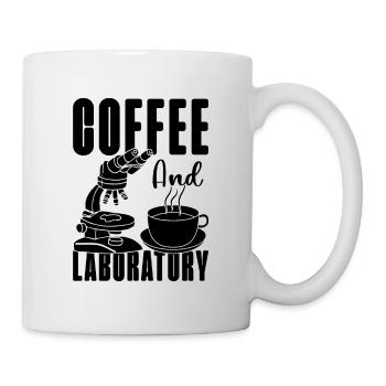 Laboratory Technician Coffee Science Gift Idea - Mug - white - Right