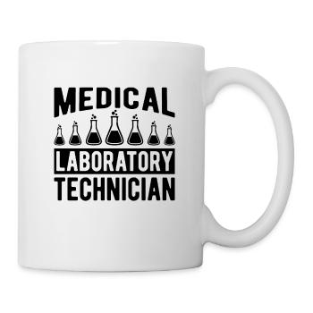 Technicien de laboratoire de chimie Science Idée cadeau - Mug blanc - blanc - Droite
