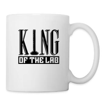 Laboratory Technician Lab King Science Gift Idea - Mug - white - Right