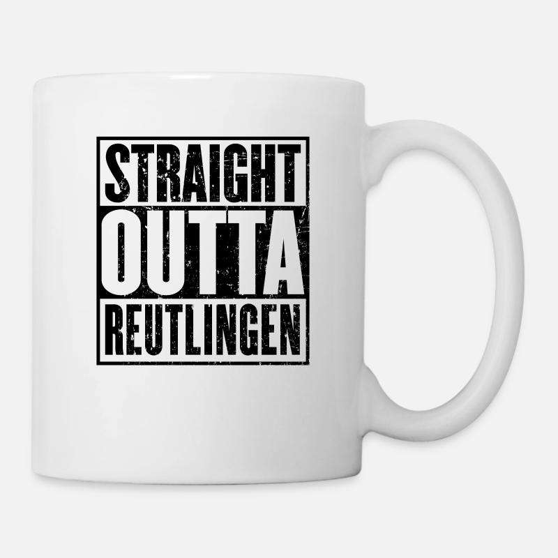 Direkt aus Reutlingen - Tasse - Weiß
