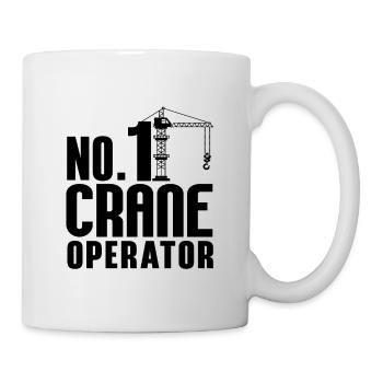 Grutier Construction Construction Profession Idée cadeau - Mug blanc - blanc - Droite