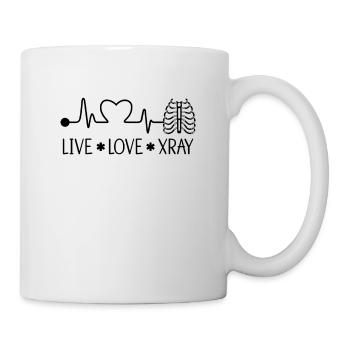 Technicien en radiologie X Radiologie Idée cadeau - Mug blanc - blanc - Droite