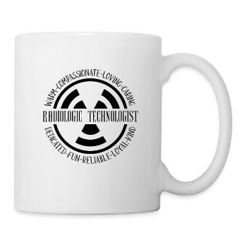 Radiologie Röntgentechniker Rad Tech Geschenkidee - Tasse - Weiß - Rechts