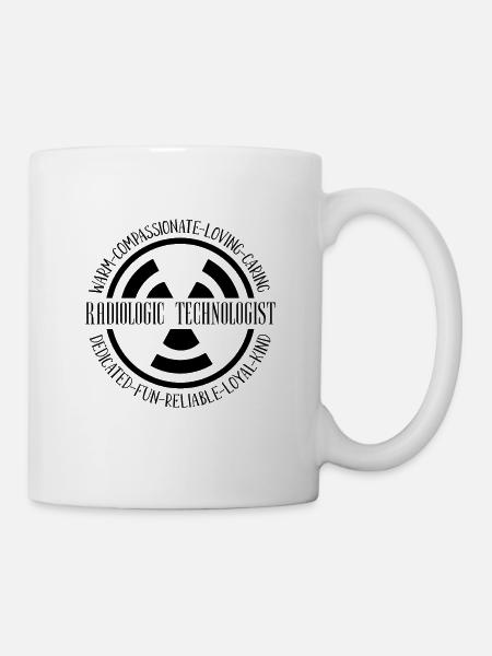 Technicien en radiologie Rad Tech Idée cadeau - Mug blanc - blanc
