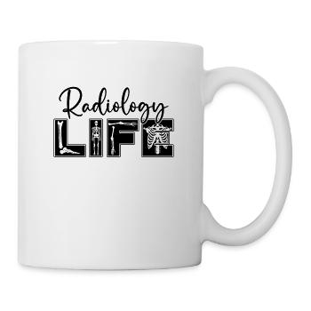 Rad Tech Radiologie Röntgentechniker Geschenkidee - Tasse - Weiß - Rechts