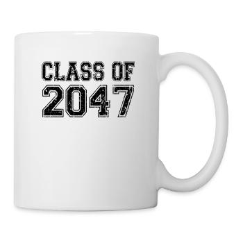 Classe de 2047 - Mug blanc - blanc - Droite