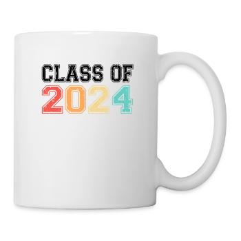 Class Of 2024 Retro Vintage - Mug - white - Right