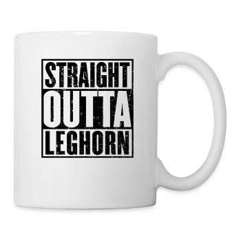 Livourne Droit Outta - Mug blanc - blanc - Droite