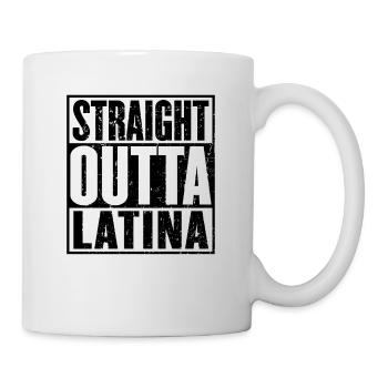 Straight Outta Latina - Mug - white - Right