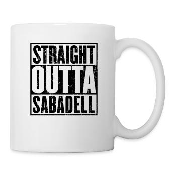 Droite Outta Sabadell - Mug blanc - blanc - Droite