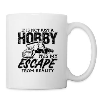 Es Ist Nicht Nur Ein Hobby-Minenlastwagen - Tasse - Weiß - Rechts