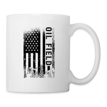Oilfield Oilfield Worker Oil Rig Roughneck Gas - Mug - white - Right