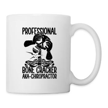 Chiropraktik Physio Chiropraktiker Geschenkidee - Tasse - Weiß - Rechts