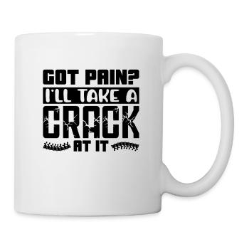 Chiropraktik Physio Chiropraktiker Geschenkidee - Tasse - Weiß - Rechts