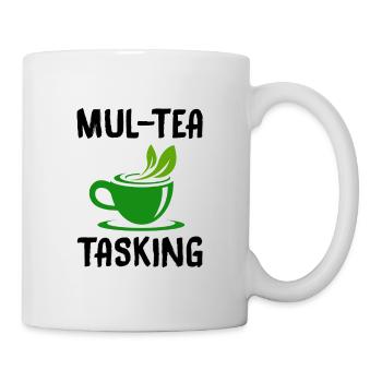 Mul-Tea Tasking Tea Lover Tea Drinker Tea Brewing - Tasse - Weiß - Rechts