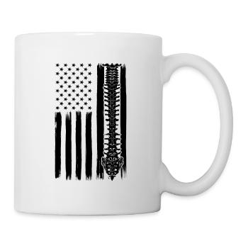 Chiropraktiker Chiropraktik Massage Geschenk - Tasse - Weiß - Rechts