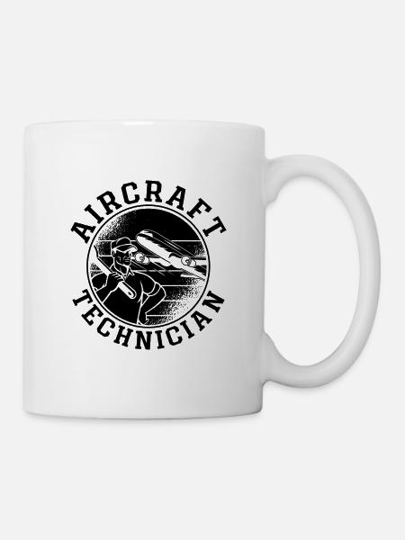 Fluggerättechniker Fluggerätmechaniker Luftfahrt - Tasse - Weiß