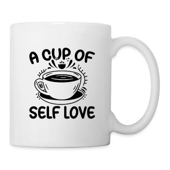 Gesundheit Kaffetrinker Kaffee Mental Psychische - Tasse - Weiß - Rechts