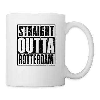 Straight Outta Rotterdam Vintage - Mug - white - Right