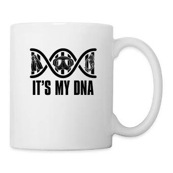 Apnée apnée C’est mon ADN Idée cadeau plongée - Mug blanc - blanc - Droite