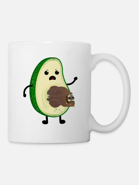 Aguacatalien - Mug - white