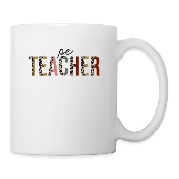 Pédiatre Leopard Print Drôle - Mug blanc - blanc - Droite