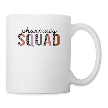 Apotheke Squad Leopardenprint Lustig - Tasse - Weiß - Rechts