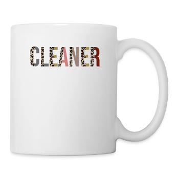 Nettoyeur - Mug blanc - blanc - Droite