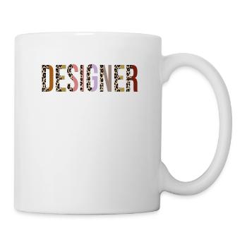 Designer - Tasse - Weiß - Rechts