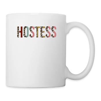 Hostess - Tasse - Weiß - Rechts