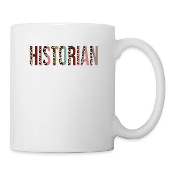 Historien - Mug blanc - blanc - Droite