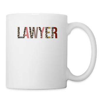 Avocat - Mug blanc - blanc - Droite