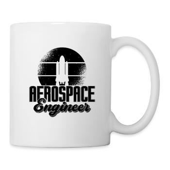 Aerospace Engineer Rocket Space Engineering - Tasse - Weiß - Rechts