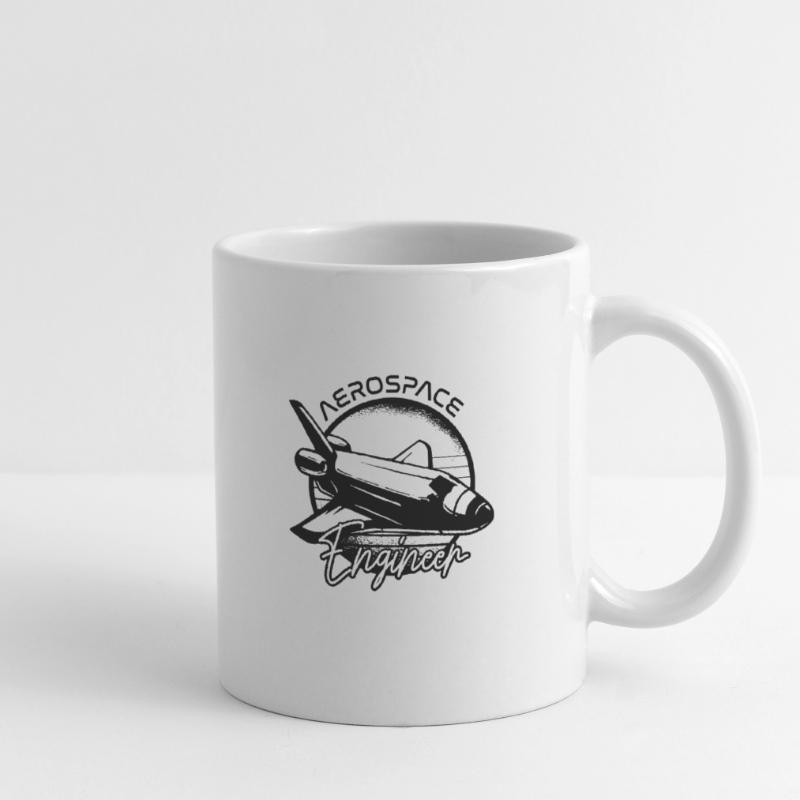 Aerospace Engineer Ship Rocket Science Space Mug