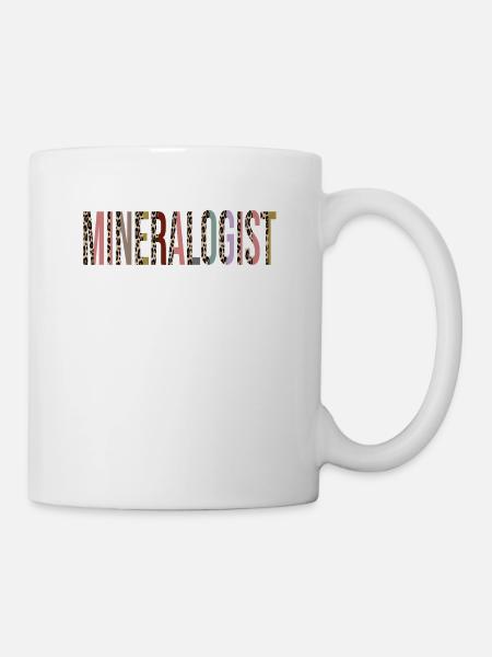 Minéralogiste - Mug blanc - blanc