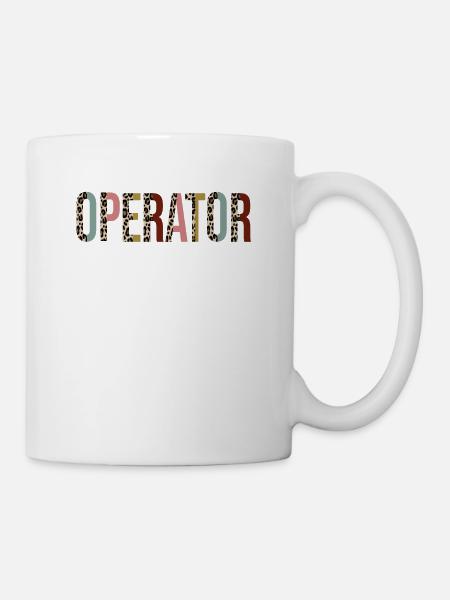 Operator - Tasse - Weiß