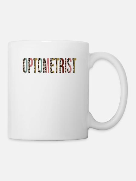 Optométriste - Mug blanc - blanc