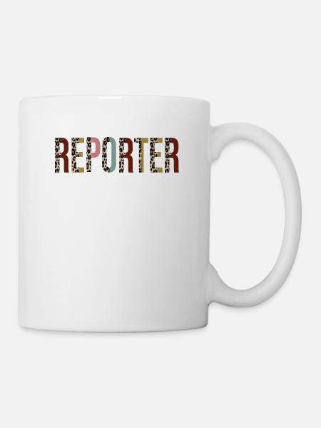 Reporter - Tasse - Weiß