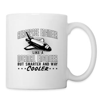 Aerospace Engineer Like A Normal Space Engineering - Mug - white - Right