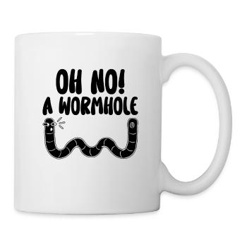Oh non Un trou de ver Astronomie Univers des étoiles spatiales - Mug blanc - blanc - Droite