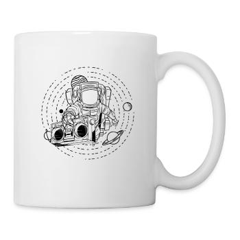 Astronomy Radio Space Stars Music Lover Universe - Mug - white - Right