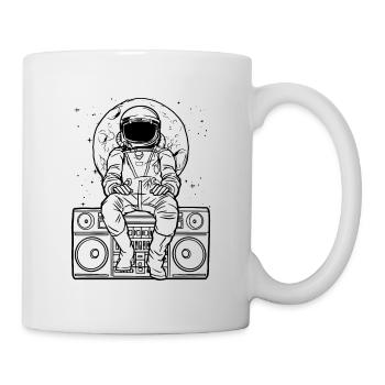 Astronomy Stars Universe Radio Space Music Lover - Mug - white - Right