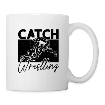 Catch Wrestling Training Wrestler Sport Grappling - Mug - white - Right
