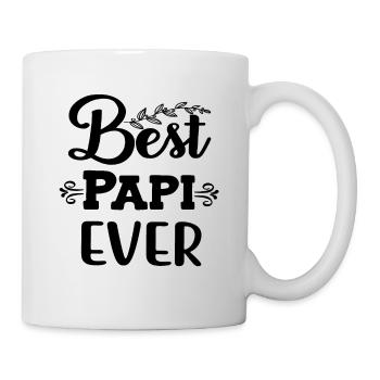Bester Papi der Welt bester Papa Schweiz - Tasse - Weiß - Rechts