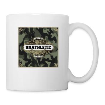 Authentic Unathletic Sportswear - Tasse - Weiß - Rechts