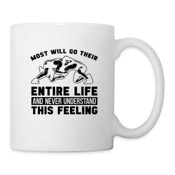 Most Will Go Catch Wrestling Wrestler Grappling - Mug - white - Right