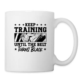 Keep Training Until Taekwondo Fighter Fight Sport - Mug - white - Right