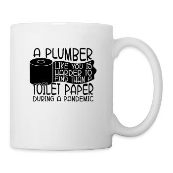 Un plombier comme vous Outil Plomberie Plombiers Tuyau - Mug blanc - blanc - Droite